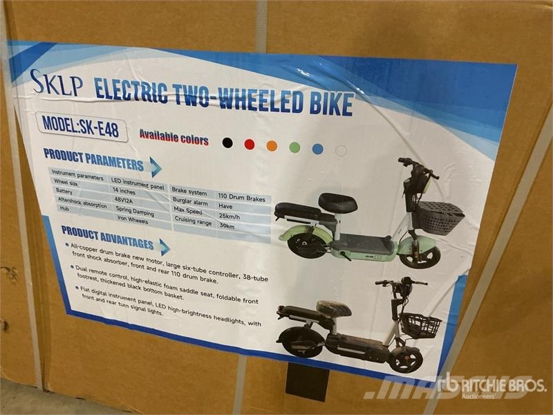 SKLP SK-E48 E-bikes Scooter (Unused) ATV
