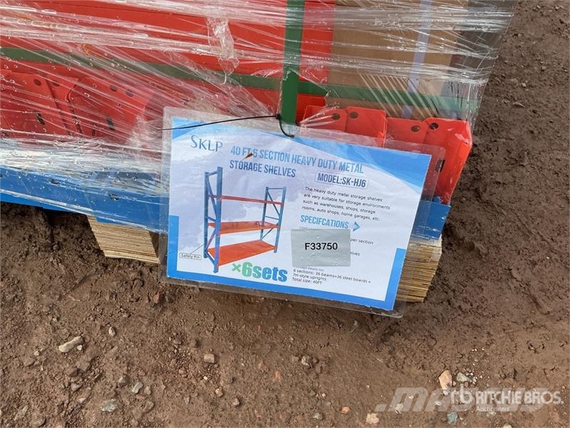  SKLP SK-HJ6 Metal Storage Shelving (Unused) Otros componentes