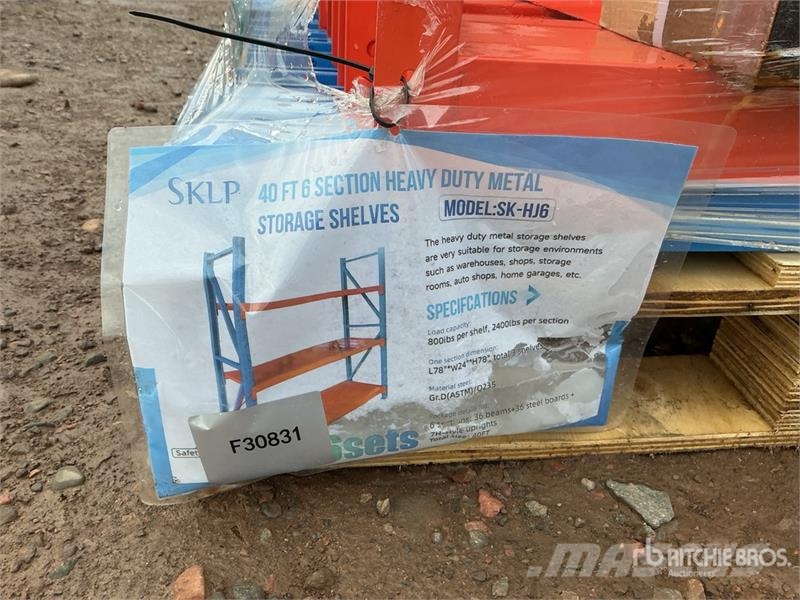 SKLP SK-HJ6 Metal Storage Shelving (Unused) Outros componentes
