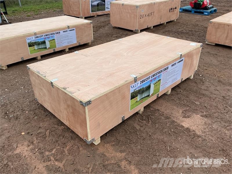  SKLP SK-S2012 12 ft x 20 ft Livestock Shelter (Unu 其他畜牧业器械和配件