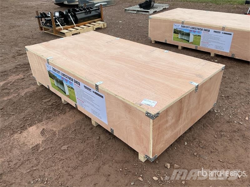  SKLP SK-S2012 12 ft x 20 ft Livestock Shelter (Unu 其他畜牧业器械和配件