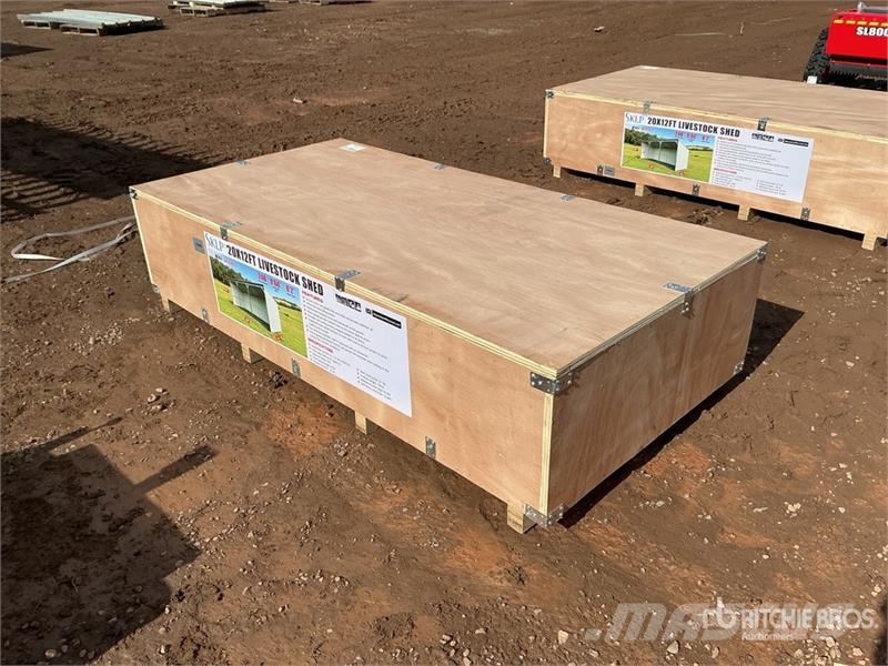  SKLP SK-S2012 20 Ft x 12 Ft Livestock Shelter (Unu ماكينات وملحقات مواش أخرى
