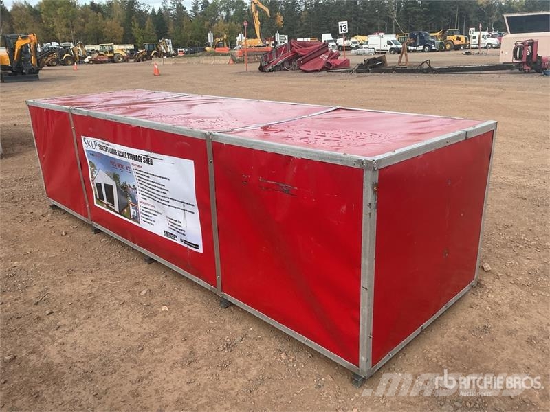  SKLP SK-S5025 25 ft x 50 ft Large Scale Storage Bu Edificación de acero