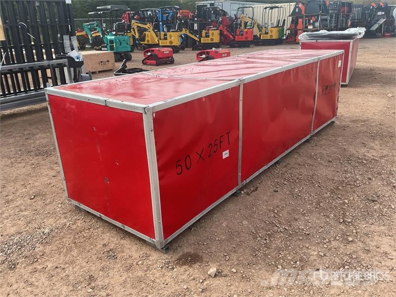  SKLP SK-S5025 25 ft x 50 ft Large Scale Storage Bu Edificación de acero