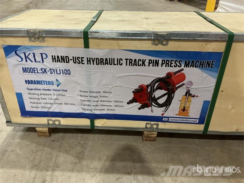 SKLP SK-SYLJ100 Hand-Use Hydraulic Track Pin Press Outros componentes