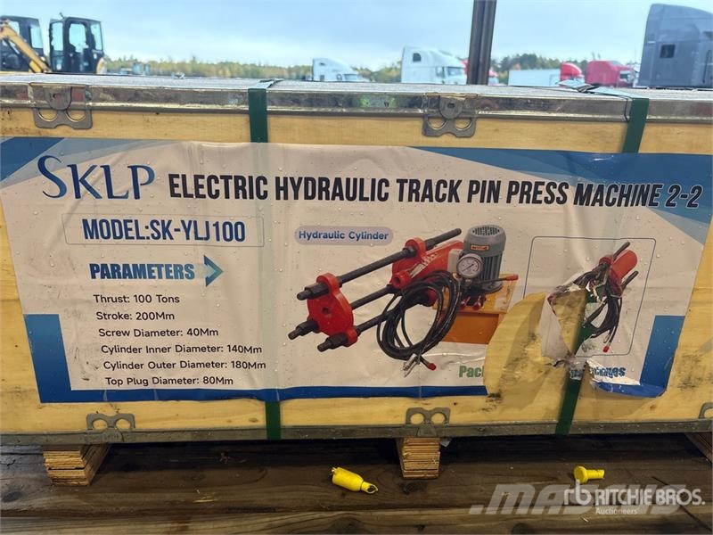 SKLP SK-SYLJ100 Hand-Use Hydraulic Track Pin Press Outros componentes