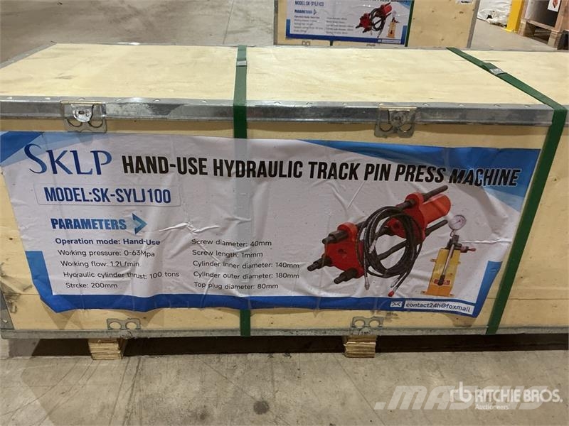  SKLP SK-SYLJ1000 Hand-Use Hydraulic Track Pin Pres Otros componentes