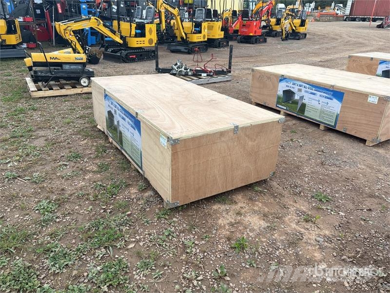 SKLP SK-ZP20 20 ft x 30 ft All-Steel Enclosed Carp Stahlrahmenaufbauten
