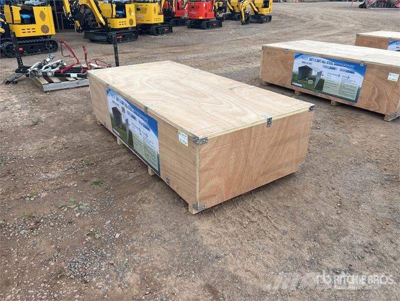  SKLP SK-ZP20 20 ft x 30 ft All-Steel Enclosed Carp Stahlrahmenaufbauten
