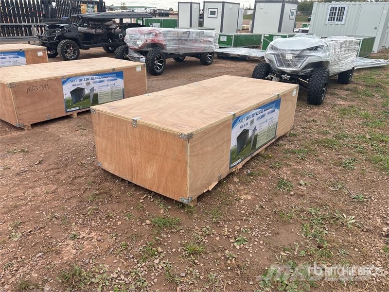 SKLP SK-ZP20 20 ft x 30 ft All-Steel Enclosed Carp Stahlrahmenaufbauten