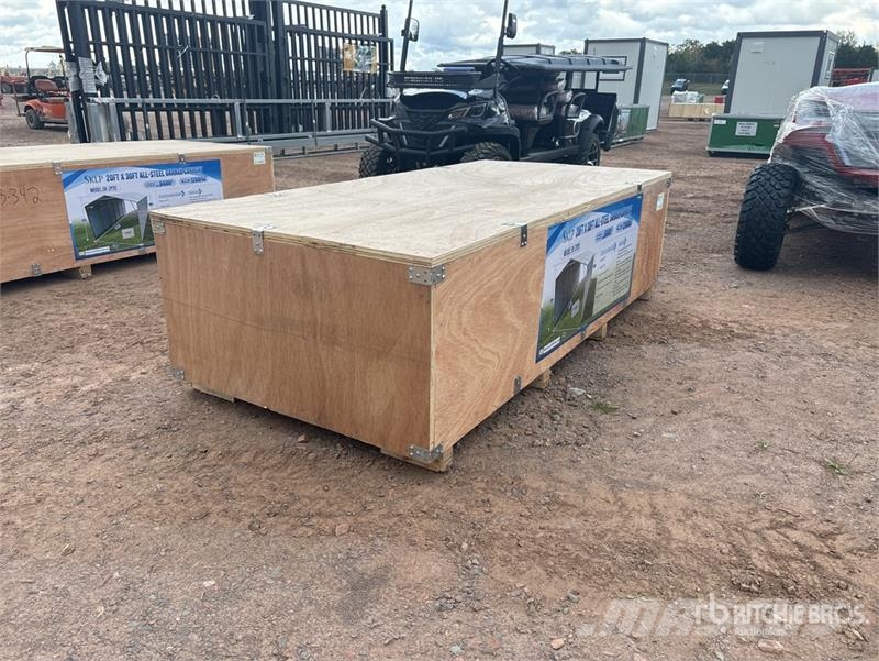  SKLP SK-ZP20 20 ft x 30 ft All-Steel Enclosed Carp Stahlrahmenaufbauten
