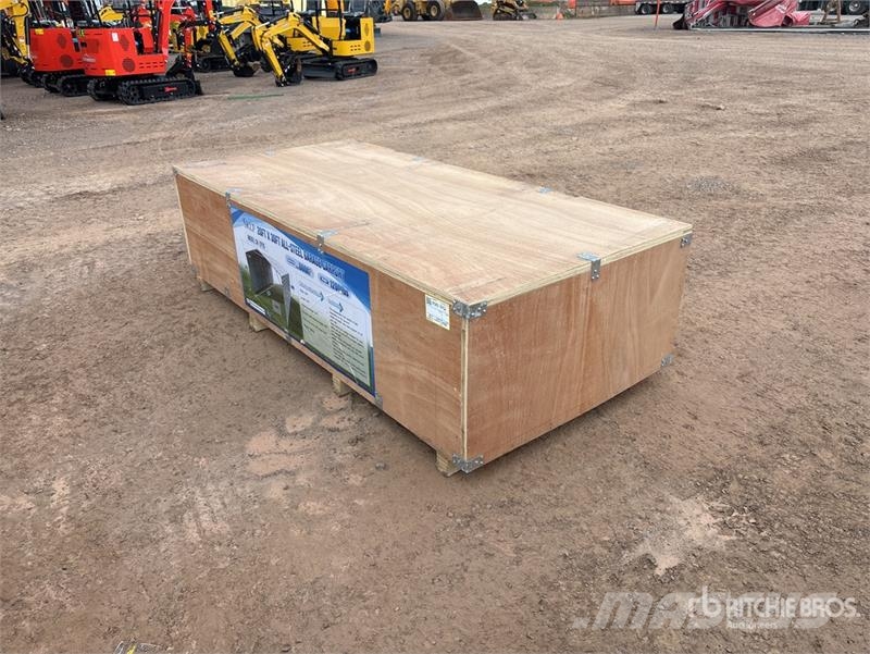 SKLP SK-ZP20 20 ft x 30 ft All-Steel Enclosed Carp Stahlrahmenaufbauten