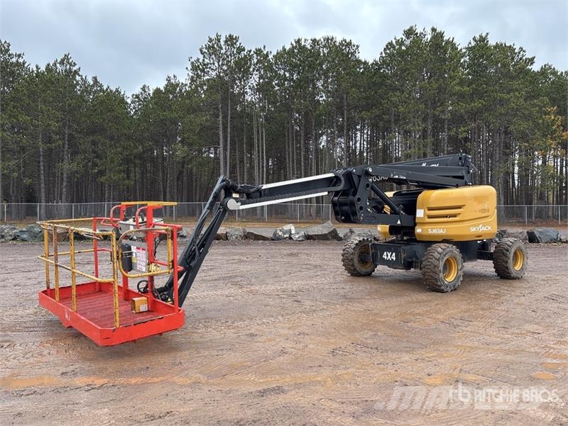 SkyJack SJ63AJ 4WD Diesel Articulating Boom Lift Gelenkteleskoparbeitsbühnen