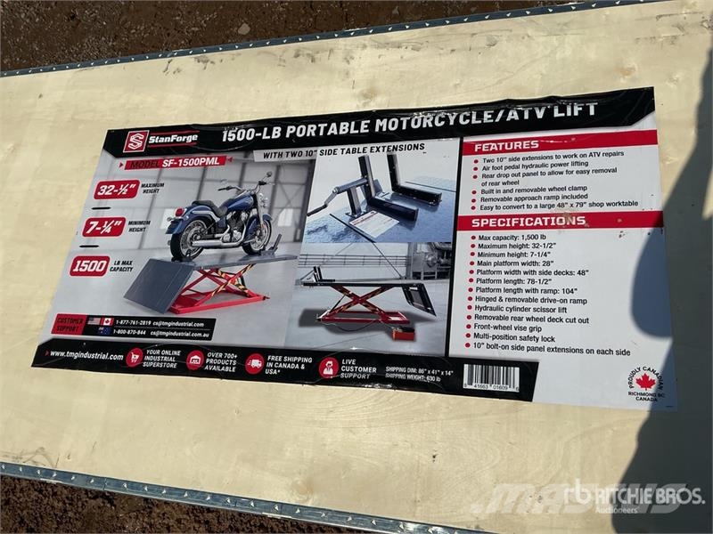  StanForge 1500PML 1500 lb Portable Motorcycle Vehi Ostalo za građevinarstvo