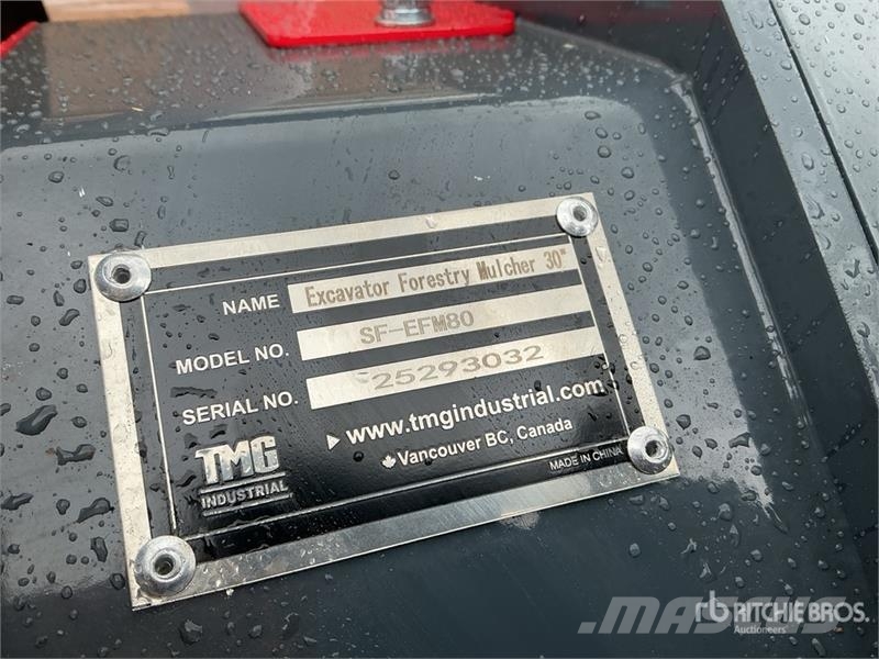  StanForge EFM80 30 in Excavator Mulcher Attachment Forstmulcher
