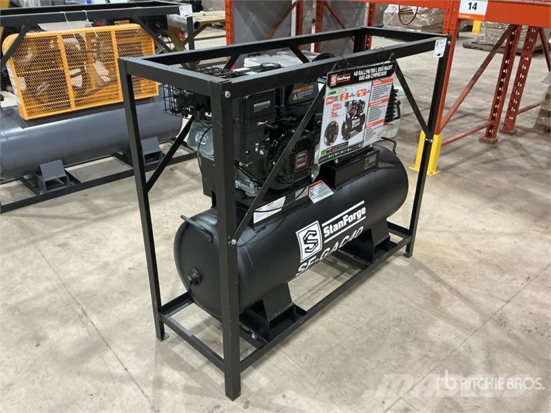 StanForge GAC40 30 cfm Skid-Mounted 40 gal Air Com Kompresori