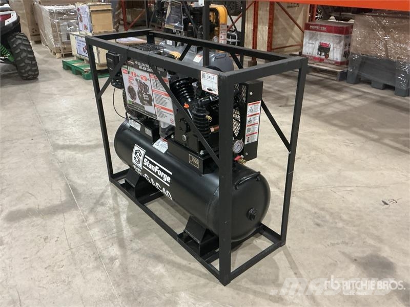  StanForge GAC40 30 cfm Skid-Mounted 40 gal Air Com Kompresori