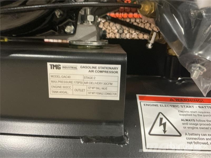  StanForge GAC40 30 cfm Skid-Mounted 40 gal Air Com Kompresori