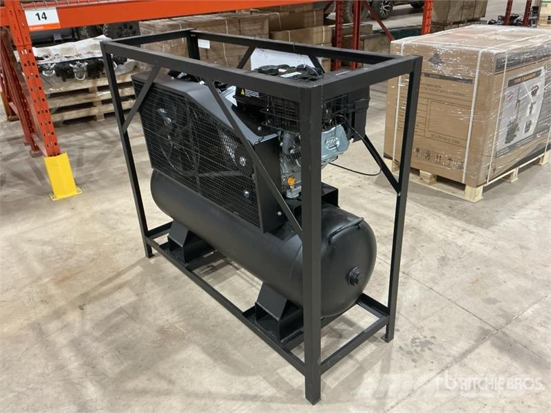 StanForge GAC40 30 cfm Skid-Mounted 40 gal Air Com Kompresori