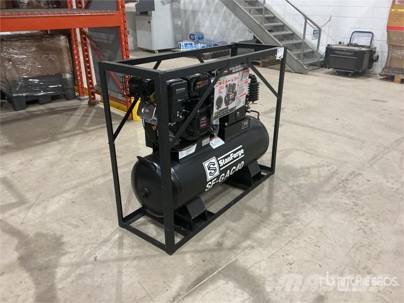  StanForge GAC40 30 cfm Skid-Mounted 40 gal Air Com Kompresori