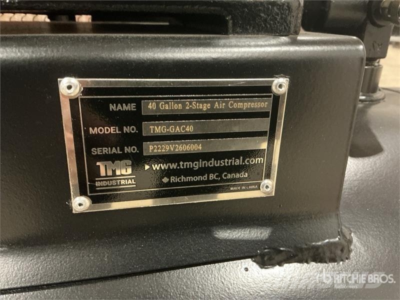  StanForge GAC40 30 cfm Skid-Mounted 40 gal Air Com Kompresori