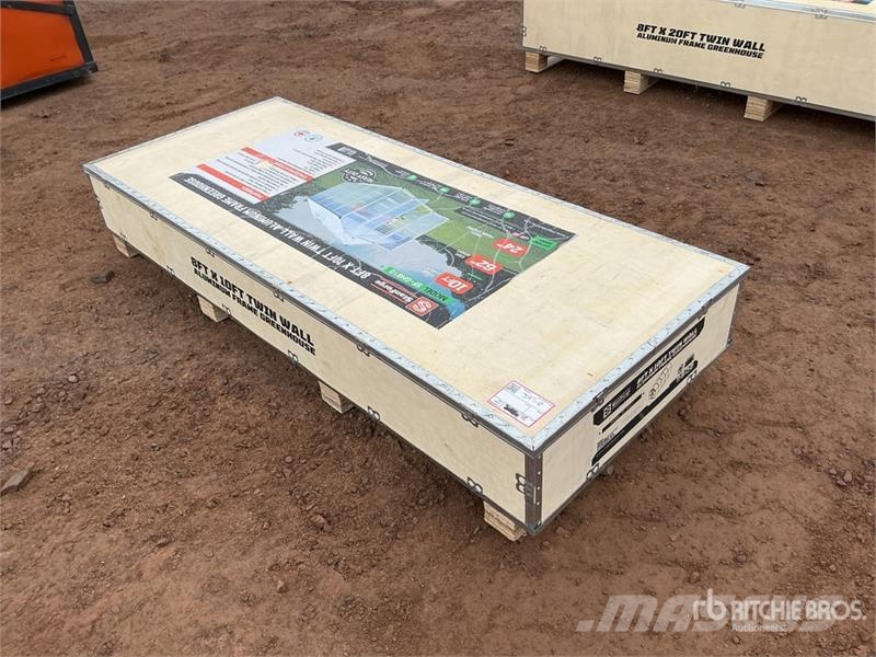 StanForge GH810 8 Ft x 10 Ft Aluminum Twin Wall Gr مكونات أخرى