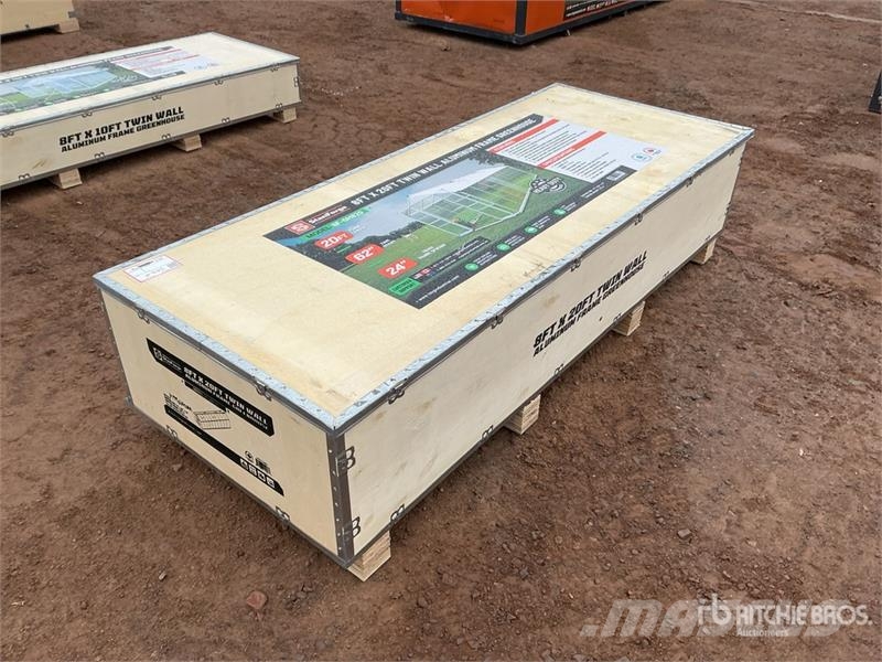 StanForge GH820 8 Ft x 10 Ft Aluminum Twin Wall Gr مكونات أخرى