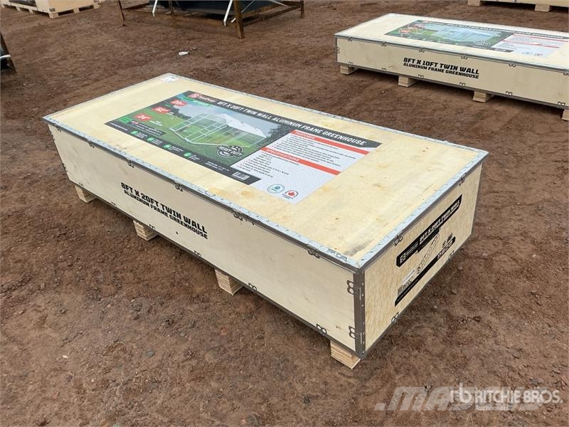 StanForge GH820 8 Ft x 10 Ft Aluminum Twin Wall Gr مكونات أخرى