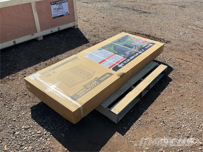 StanForge MS0810 8 Ft x 10 Ft Galvanized Apex Roof Stahlrahmenaufbauten