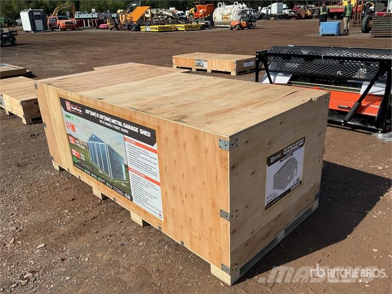 StanForge MS2020 Metal Garage Shed (Unused) Teraskonstruktsiooniga ehitised