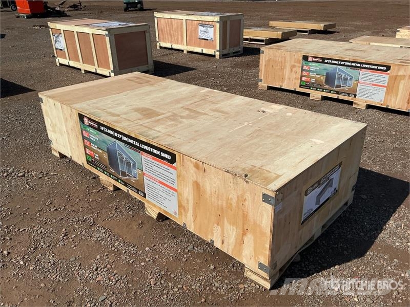 StanForge MSK1227 12 ft x 27 ft Metal Livestock Sh Weitere Viehgeräte