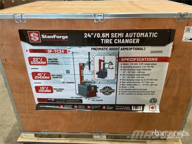  StanForge TC24 24 in Tire Changer (Unused) Sonstige Baumaschinen