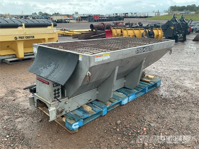 Steel Caster Electric 8 Ft Salt Spreader معدات نشر الرمال والملح