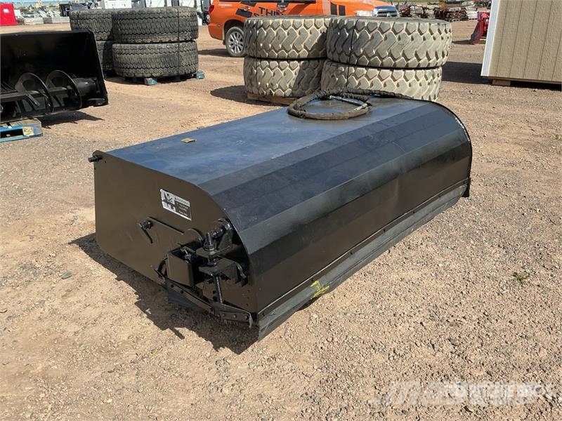Suihe 72 in Rotary Skid Steer Broom Harjad