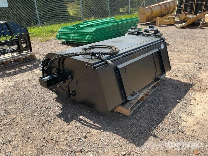 Suihe 72 in Rotary Skid Steer Broom Harjad