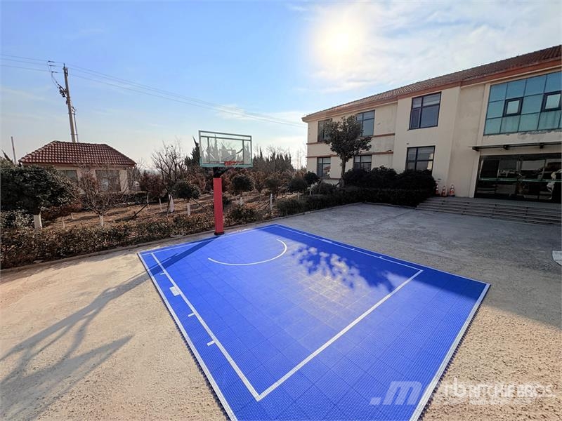 Suihe BC-18ft×24ft 18 ft x 24 ft Basketball Court w/Adju Компоненты строительной техники