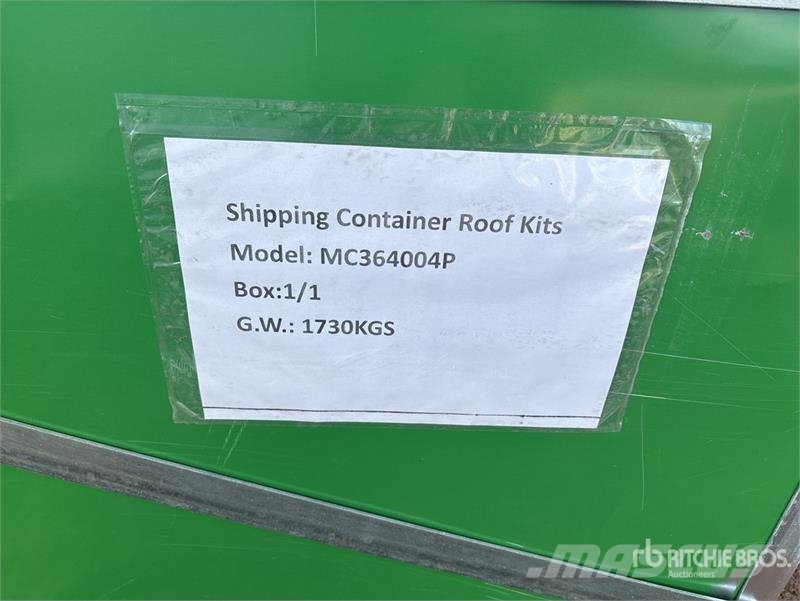 Suihe MC364004P 36 ft x 40 ft x 4 ft Container Shelter ( Sonstige Baumaschinen