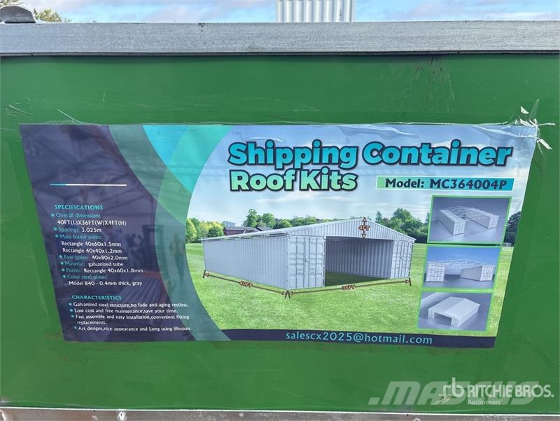 Suihe MC364004P 36 ft x 40 ft x 4 ft Container Shelter ( Sonstige Baumaschinen
