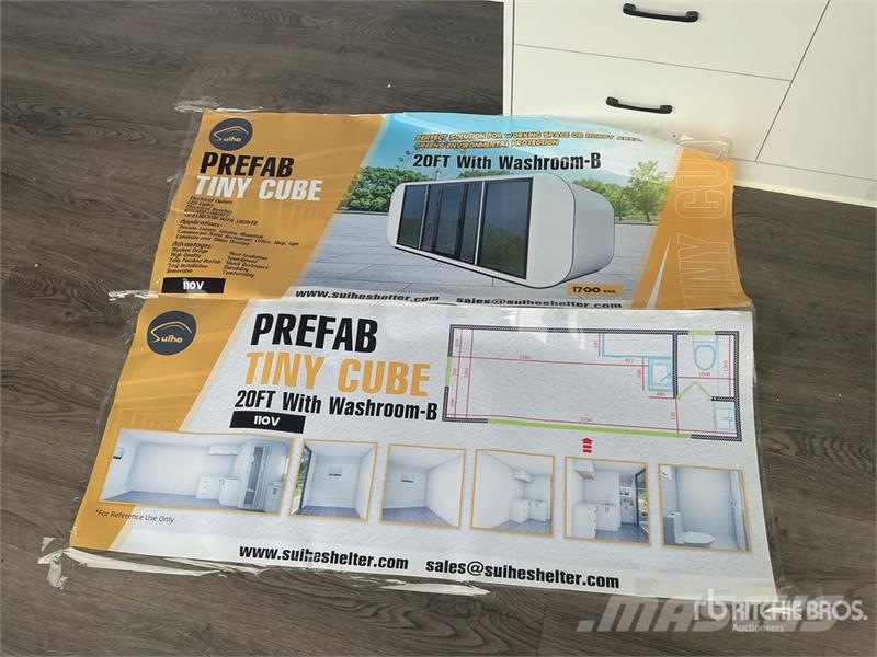 Suihe MH20B 20 ft x 7 ft 3 in 1 Person 20 ft Prefabricat مقطورات أخرى