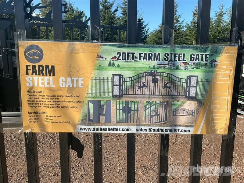 Suihe NFG-20FGP-E02 20 ft x 7 ft 7 in Wrought Iron Bi-Pa Άλλα γεωργικά μηχανήματα