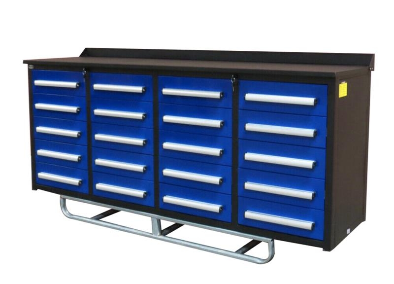 Suihe NWB-20DB-7 7 ft 20-Drawer Workbench (Unused) Компоненты строительной техники