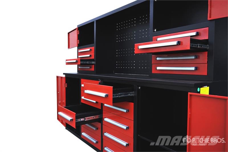 Suihe NWB-H18DR-7 7 ft 18-Drawer Workbench (Unused) Компоненты строительной техники