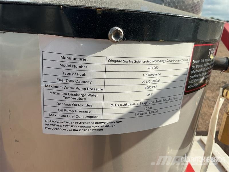 Suihe PW Skid-Mounted Pressure Washer (Unused) Korkeapainepesurit