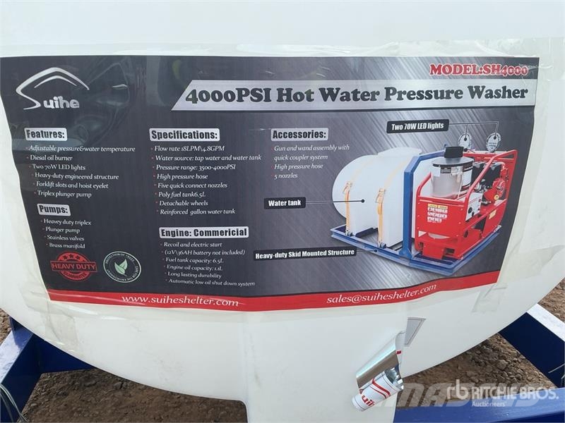 Suihe PW Skid-Mounted Pressure Washer (Unused) Korkeapainepesurit