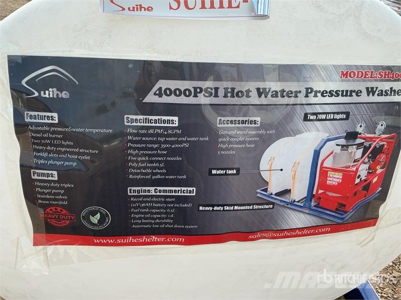 Suihe PW Skid-Mounted Pressure Washer (Unused) Korkeapainepesurit