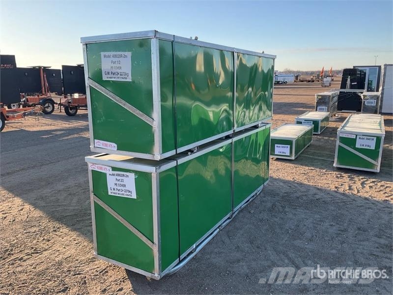 Suihe S408020R-300gPE 40 ft x 80 ft x 20 ft Storage Buil Construcții din cadru metalic