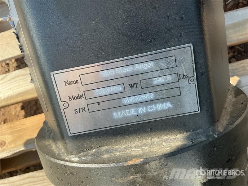 Suihe SSA Skid Steer Auger (Unused) Perforatrici