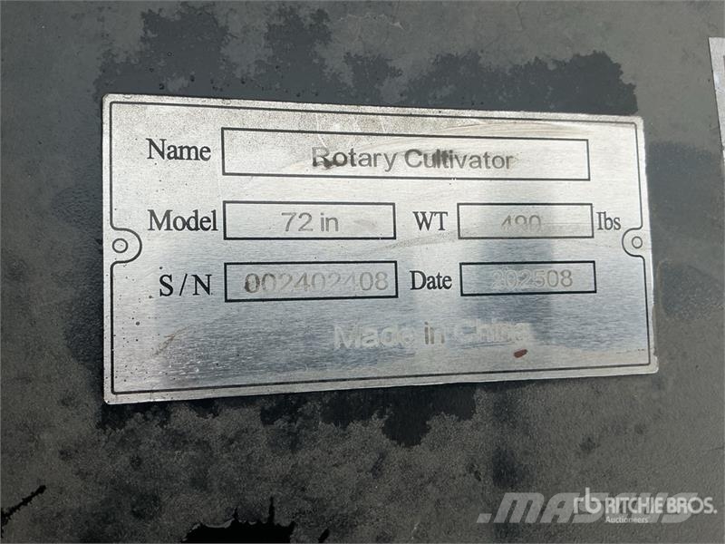 Suihe SSTL 72 in Skid Steer Tiller (Unused) Gradas vibratorias / rotocultivadoras
