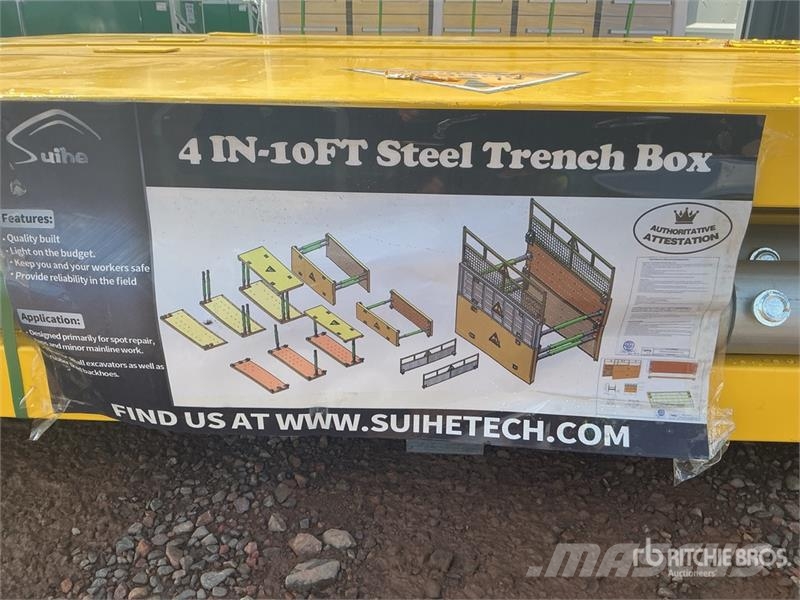 Suihe TS 7 ft x 10 ft x 3 ft 6 in Trench Shield (Unused) Accesorios y repuestos para equipo de perforación