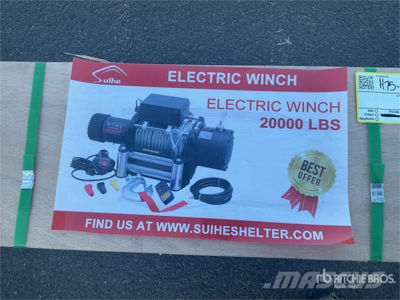 Suihe WW 20000 lb Winch (Unused) Montacargas y elevadores de material